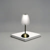 Crystal Table Lamp Rechargeable LED Touch Light with 3 Color Modes Portable Decorative Lamp