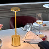 Luxury LED Table Lamp Touch Control USB Rechargeable 3 Colors Dimmable